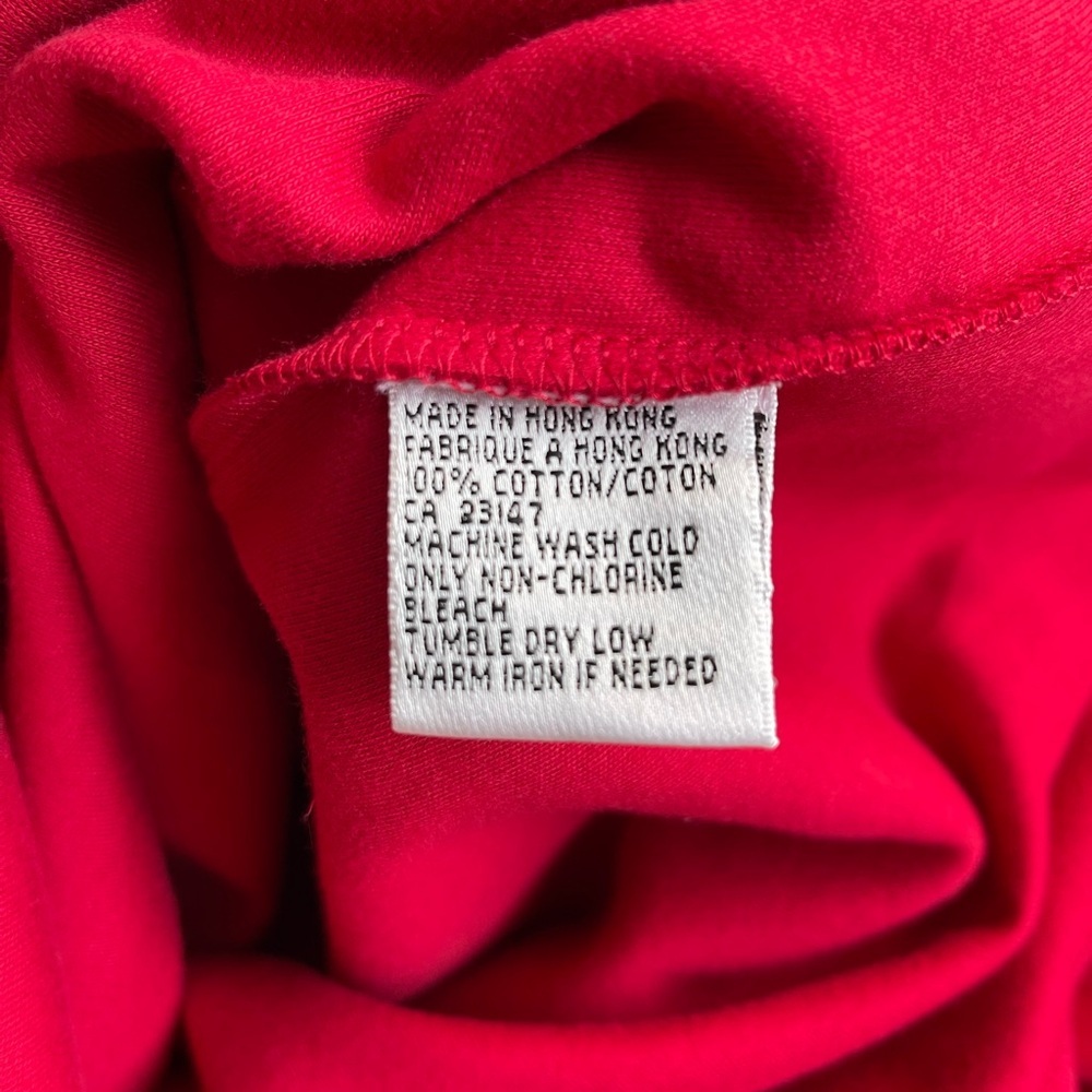 Red Polo Dress by Talbots Cotton Work Summer Size XL - Picture 13 of 14